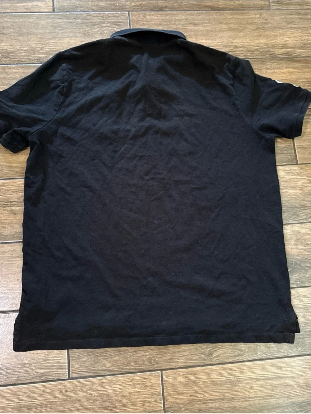 Polo Ralph Lauren Polo Shirt Men XL Big Pony BLACK Custom Fit Short Sleeve